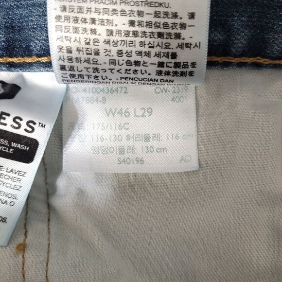 Mens 559 Levis Jeans Relaxed Straight Size 46x29 - Picture 3 of 11
